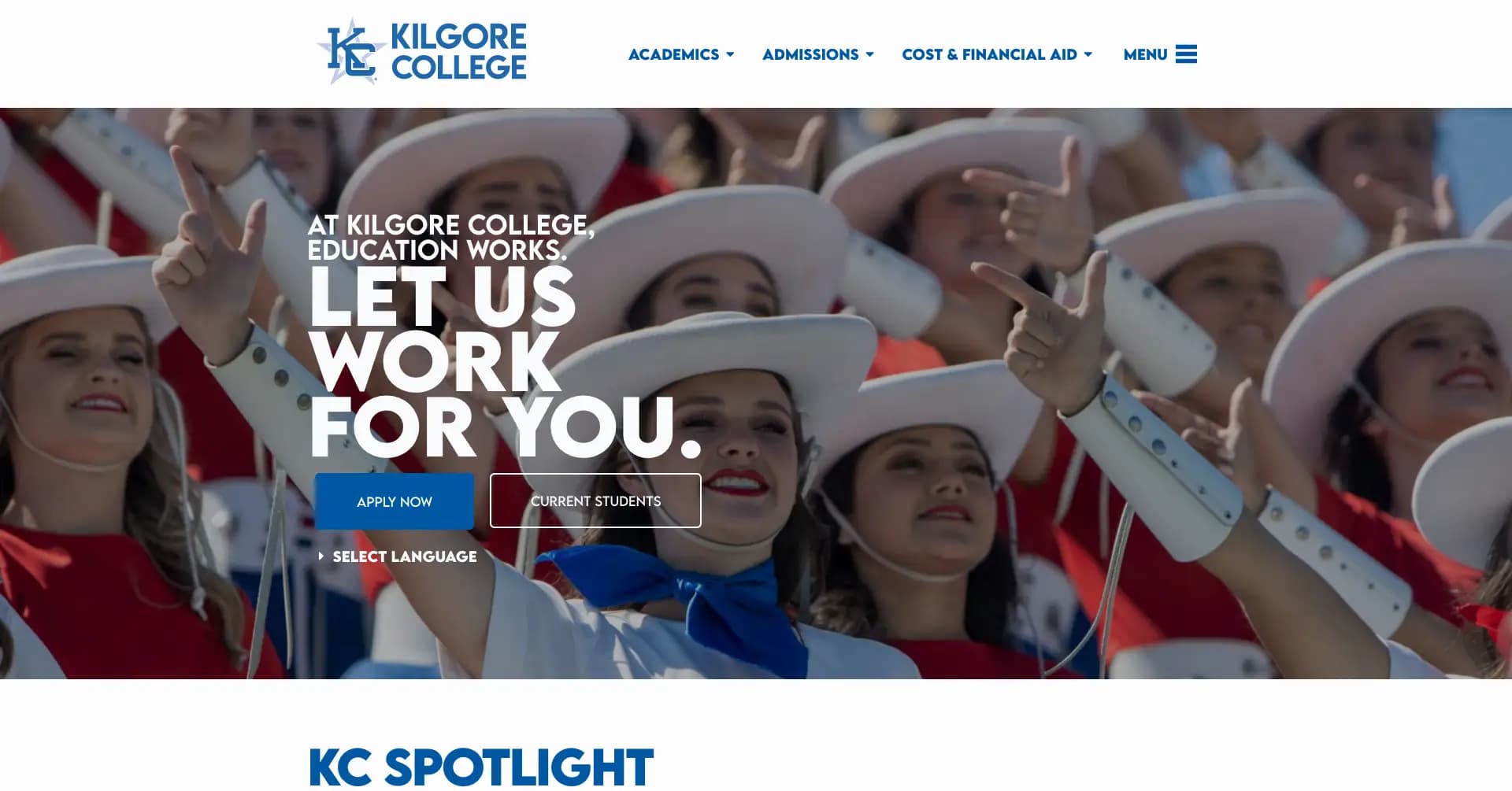 Kilgore College campus